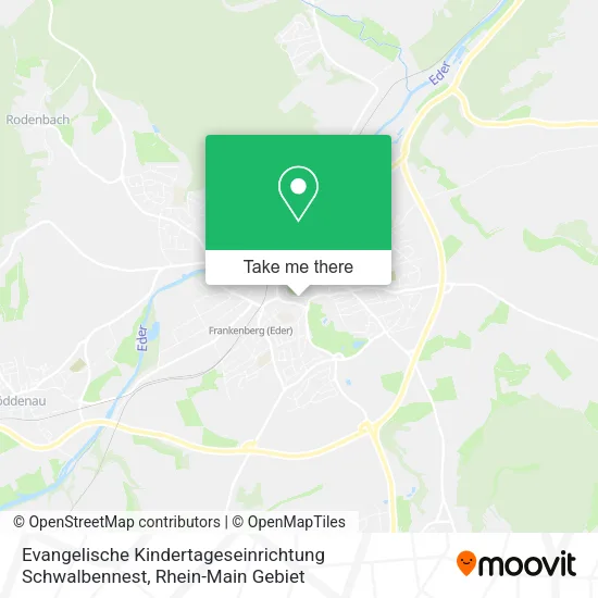 Карта Evangelische Kindertageseinrichtung Schwalbennest