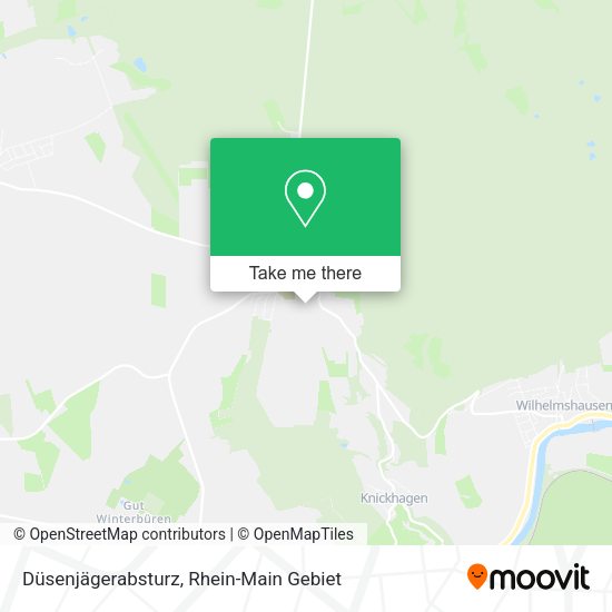 Карта Düsenjägerabsturz