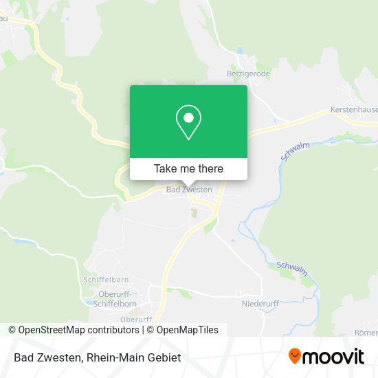 Карта Bad Zwesten