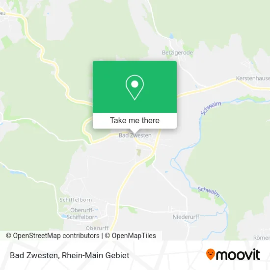 Карта Bad Zwesten