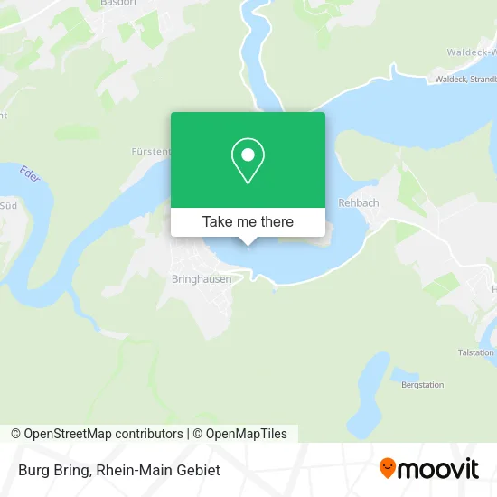 Карта Burg Bring