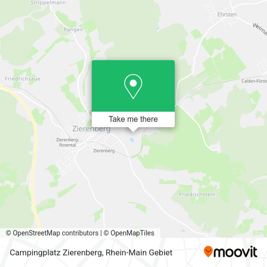 Карта Campingplatz Zierenberg