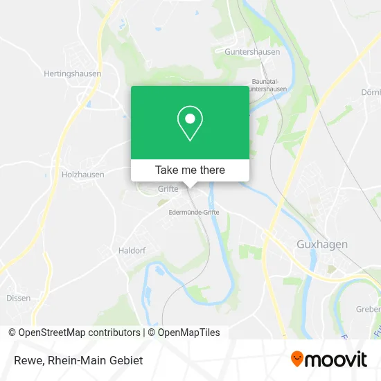 Rewe map