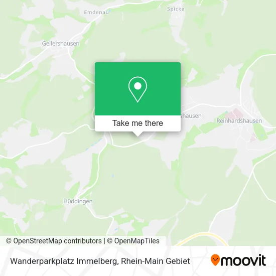 Карта Wanderparkplatz Immelberg