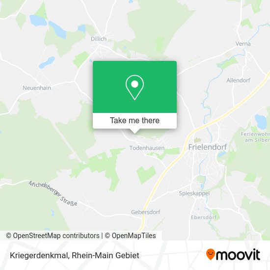Карта Kriegerdenkmal