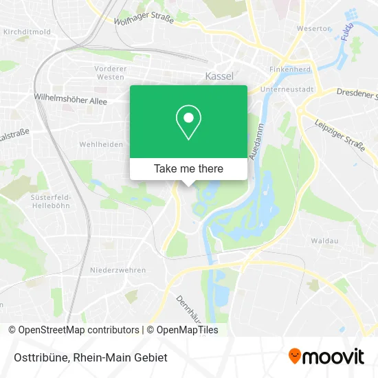 Карта Osttribüne