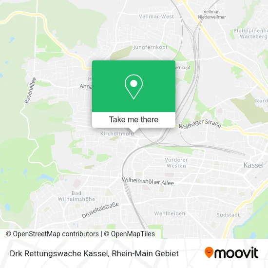Карта Drk Rettungswache Kassel