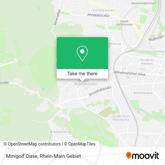 Карта Minigolf Oase