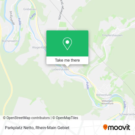 Карта Parkplatz Netto