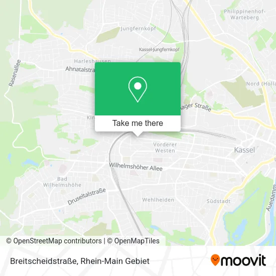 Карта Breitscheidstraße