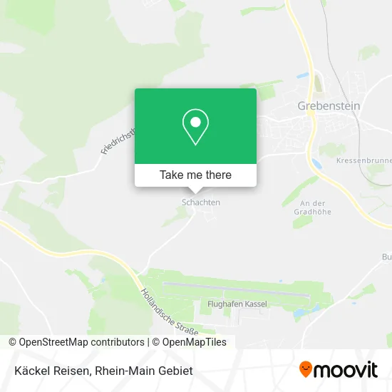 Карта Käckel Reisen