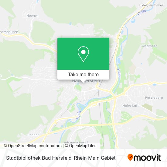Карта Stadtbibliothek Bad Hersfeld