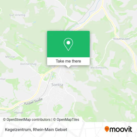 Карта Kegelzentrum