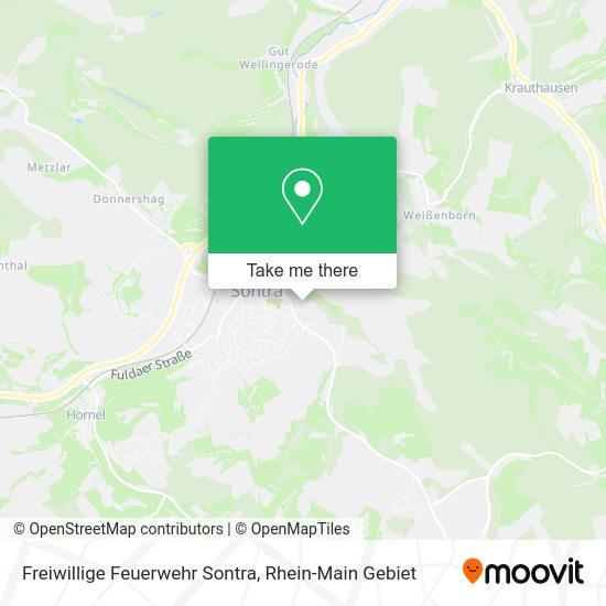 Карта Freiwillige Feuerwehr Sontra