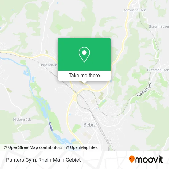 Карта Panters Gym