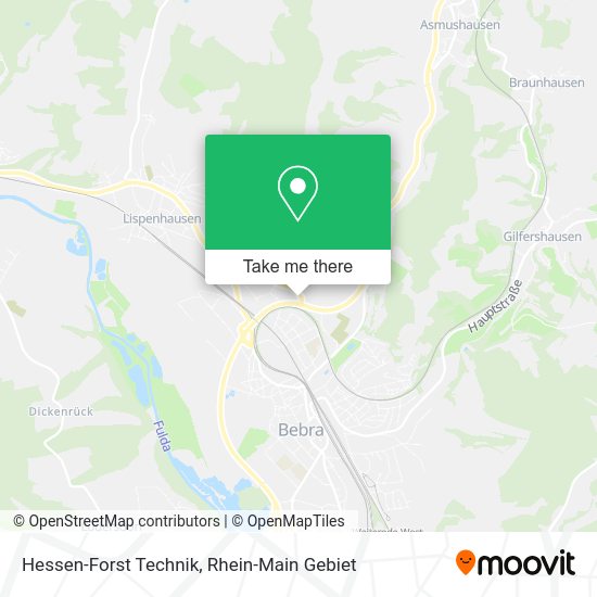 Карта Hessen-Forst Technik
