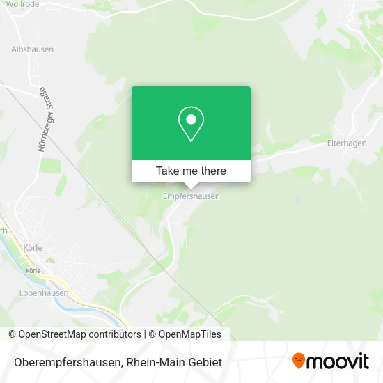Карта Oberempfershausen