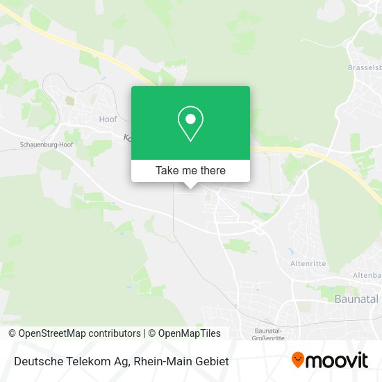 Карта Deutsche Telekom Ag