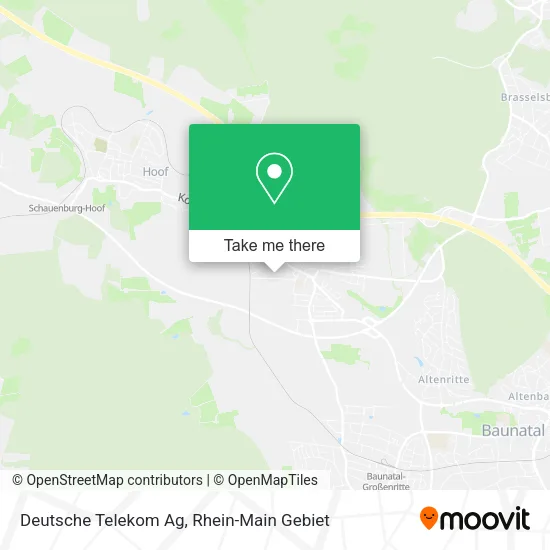 Карта Deutsche Telekom Ag