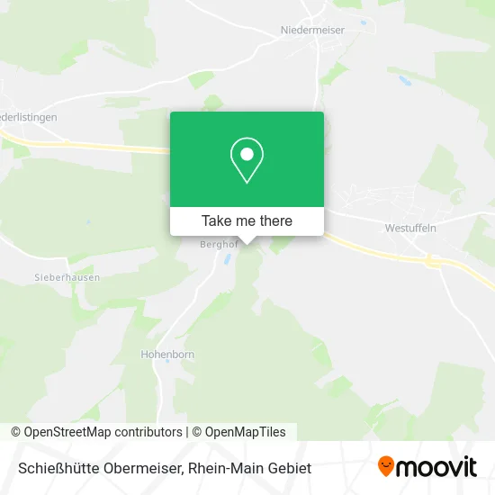 Карта Schießhütte Obermeiser