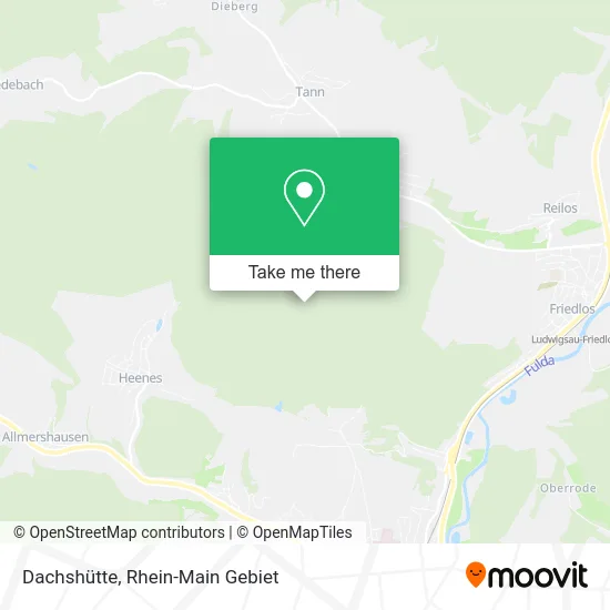 Карта Dachshütte