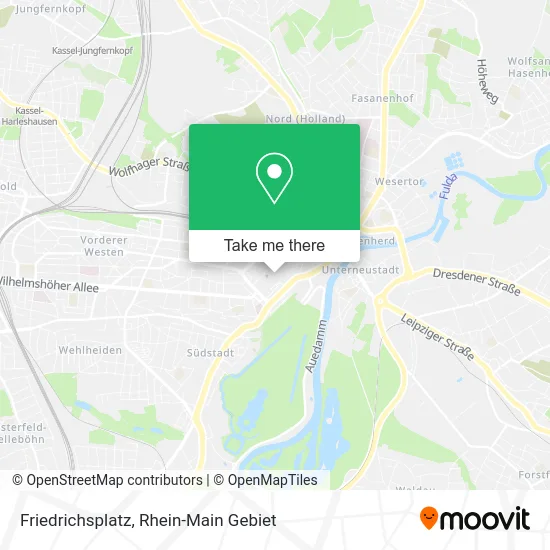 Карта Friedrichsplatz