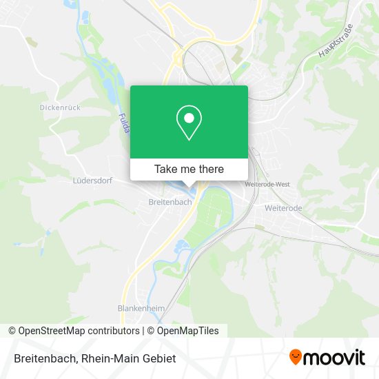 Карта Breitenbach