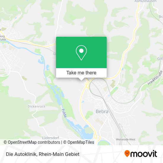 Карта Die Autoklinik