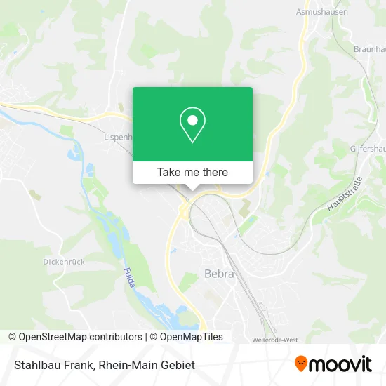 Карта Stahlbau Frank