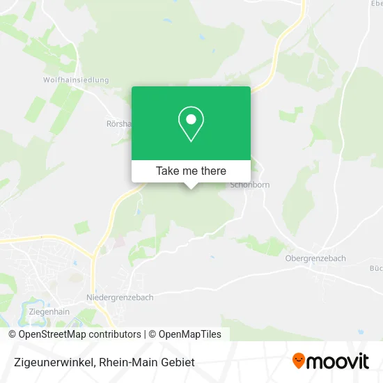 Карта Zigeunerwinkel