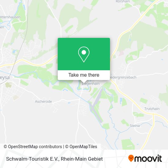 Карта Schwalm-Touristik E.V.