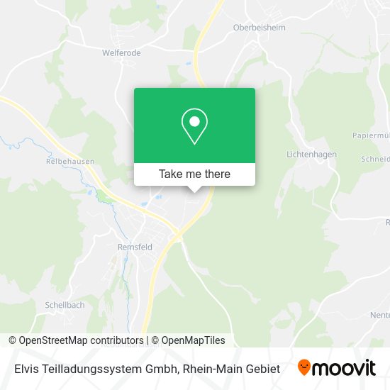 Карта Elvis Teilladungssystem Gmbh