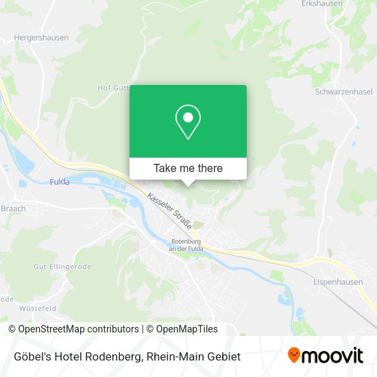 Карта Göbel's Hotel Rodenberg