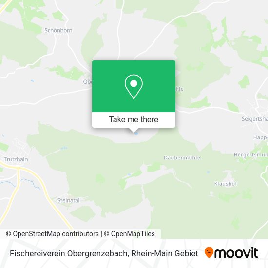 Карта Fischereiverein Obergrenzebach