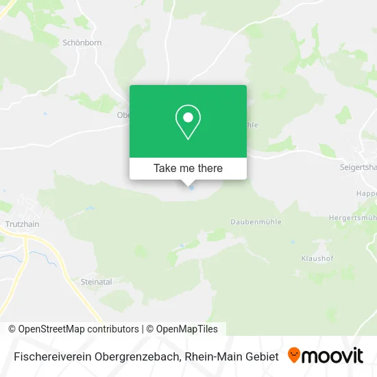 Карта Fischereiverein Obergrenzebach