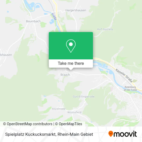 Карта Spielplatz Kuckucksmarkt