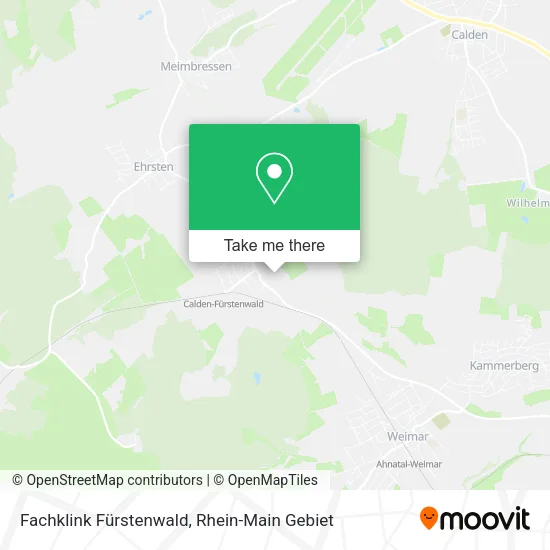 Карта Fachklink Fürstenwald