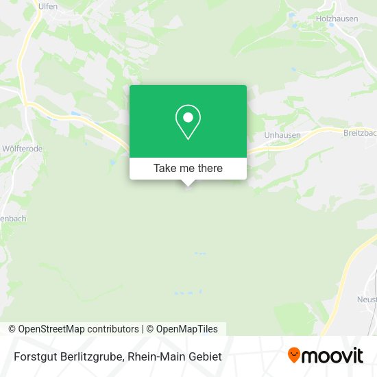 Карта Forstgut Berlitzgrube