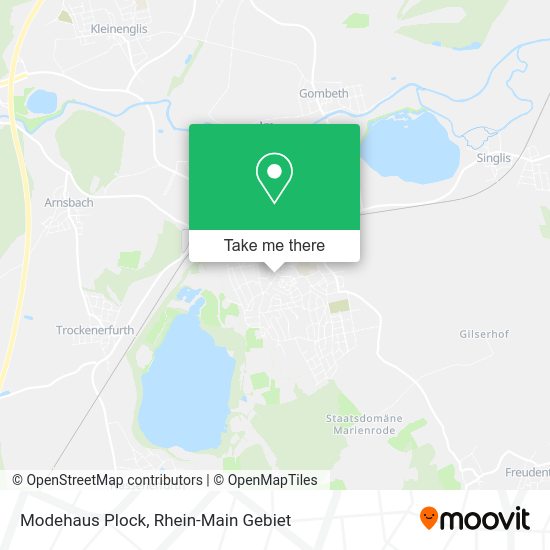Карта Modehaus Plock