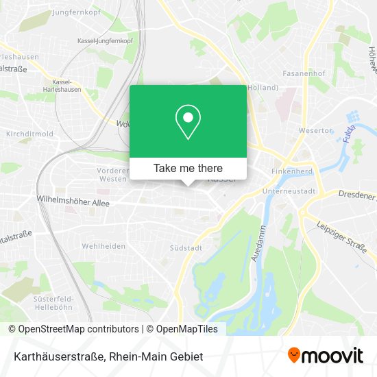 Карта Karthäuserstraße