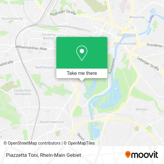 Карта Piazzetta Toni