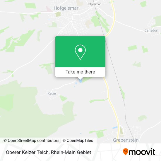 Карта Oberer Kelzer Teich