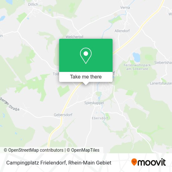 Карта Campingplatz Frielendorf