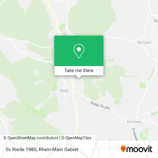 Карта Sv Riede 1980