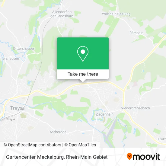 Карта Gartencenter Meckelburg