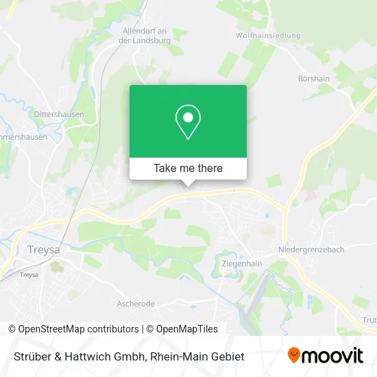 Карта Strüber & Hattwich Gmbh