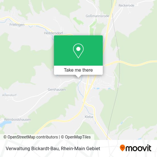 Карта Verwaltung Bickardt-Bau