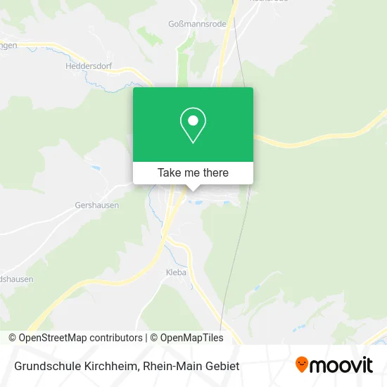 Карта Grundschule Kirchheim