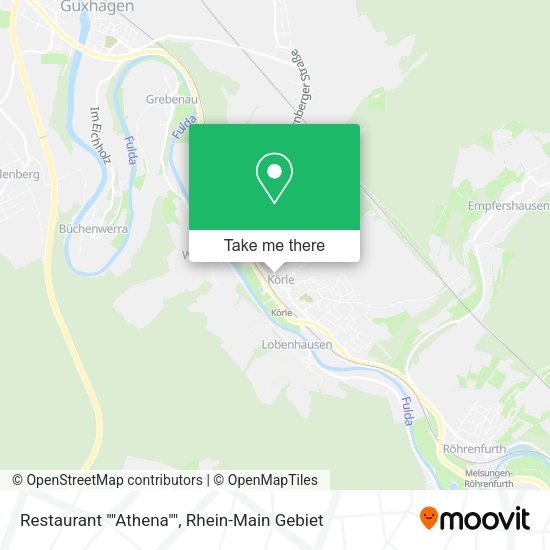 Карта Restaurant ""Athena""