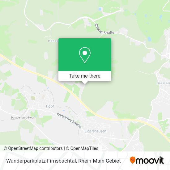 Карта Wanderparkplatz Firnsbachtal
